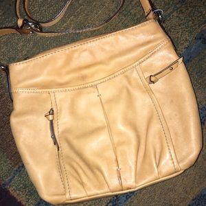 Gorgeous calfskin soft leather Tignanello handbag